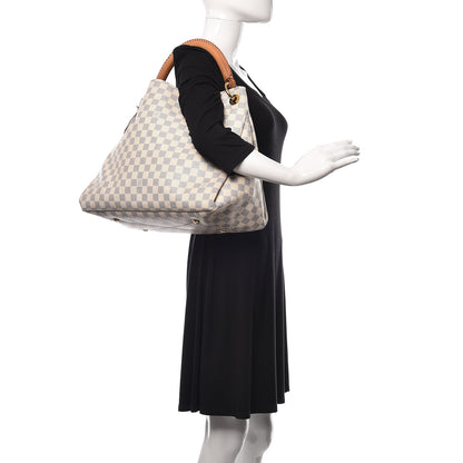 Louis Vuitton Damier Azur Artsy MM 2 of 11