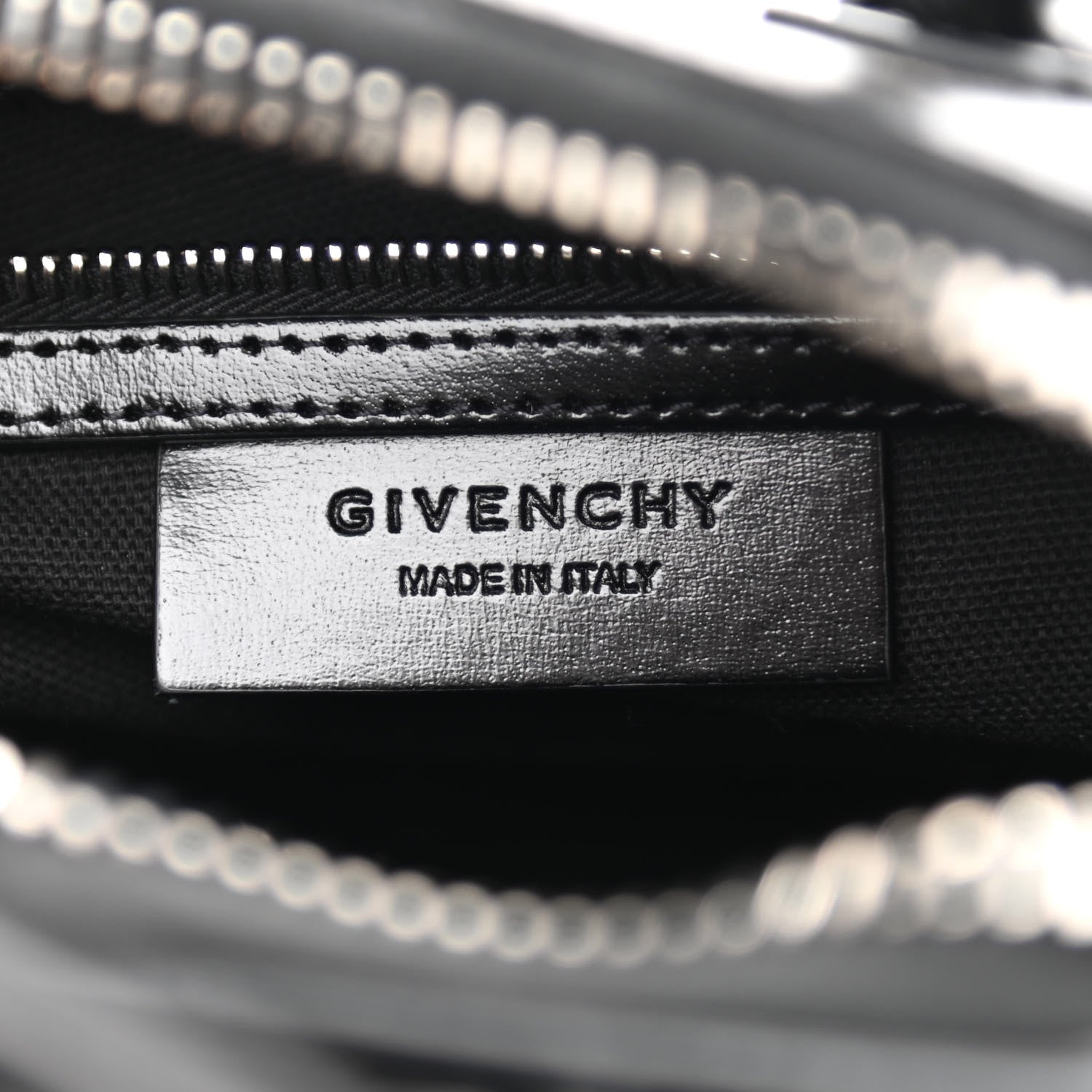 Givenchy Shiny Lord Calfskin Mini Antigona Black 6 of 10