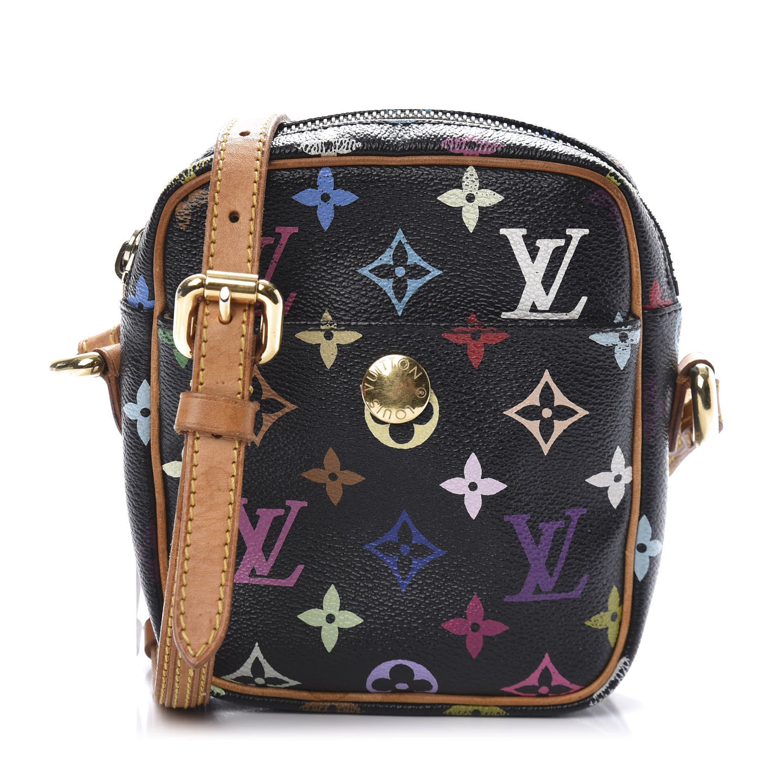 Louis Vuitton Monogram Multicolor Rift Black 1 of 10