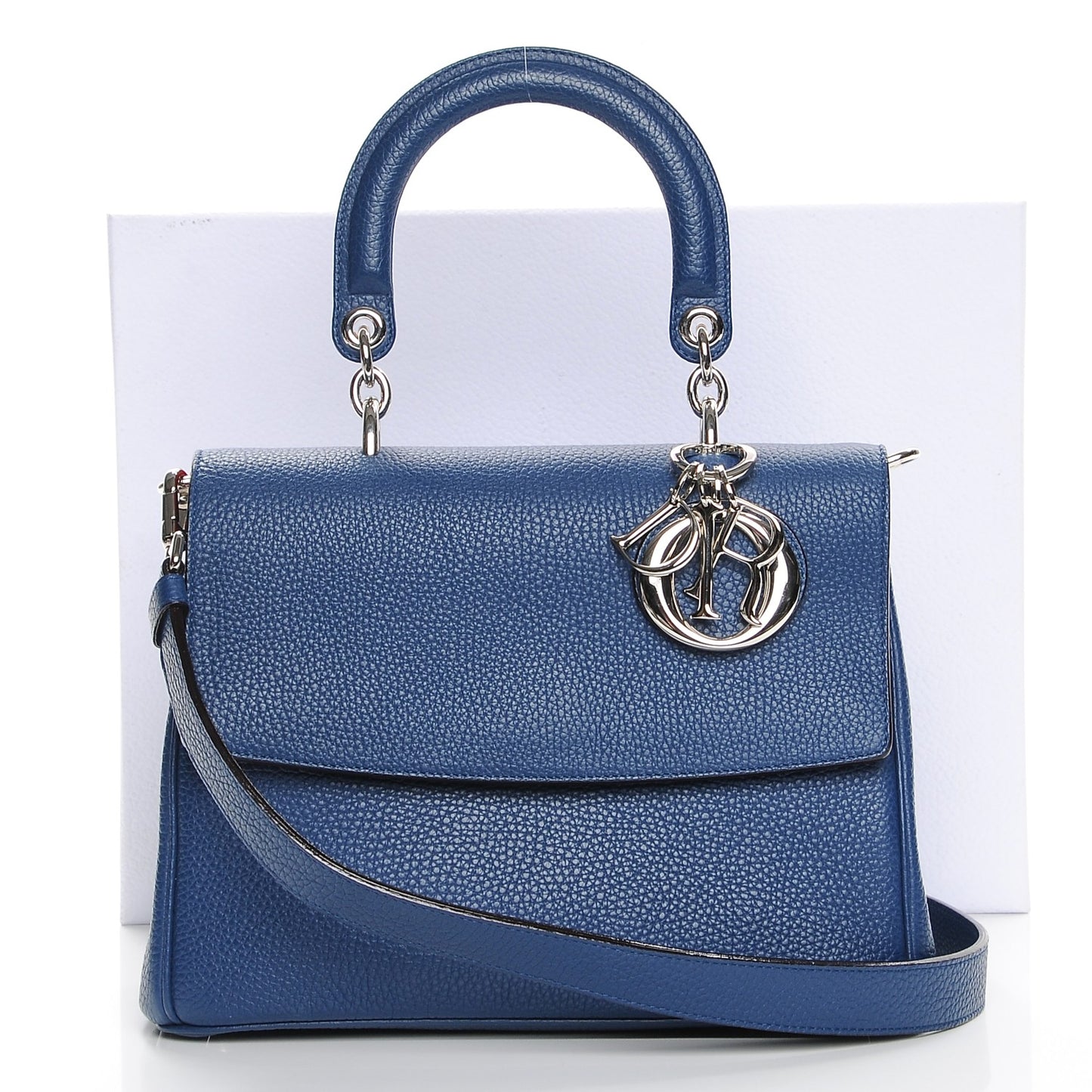 Bullcalf Small Be Dior Flap Mineral Blue