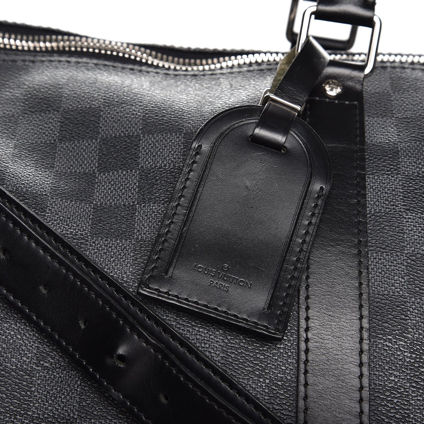 Damier Graphite Keepall Bandouliere 55