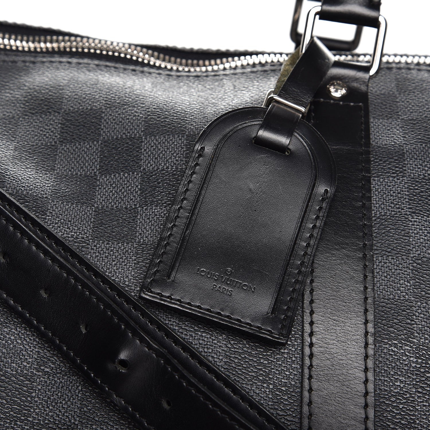 Louis Vuitton Damier Graphite Keepall Bandouliere 55 8 of 29