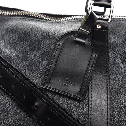 Louis Vuitton Damier Graphite Keepall Bandouliere 55 8 of 29