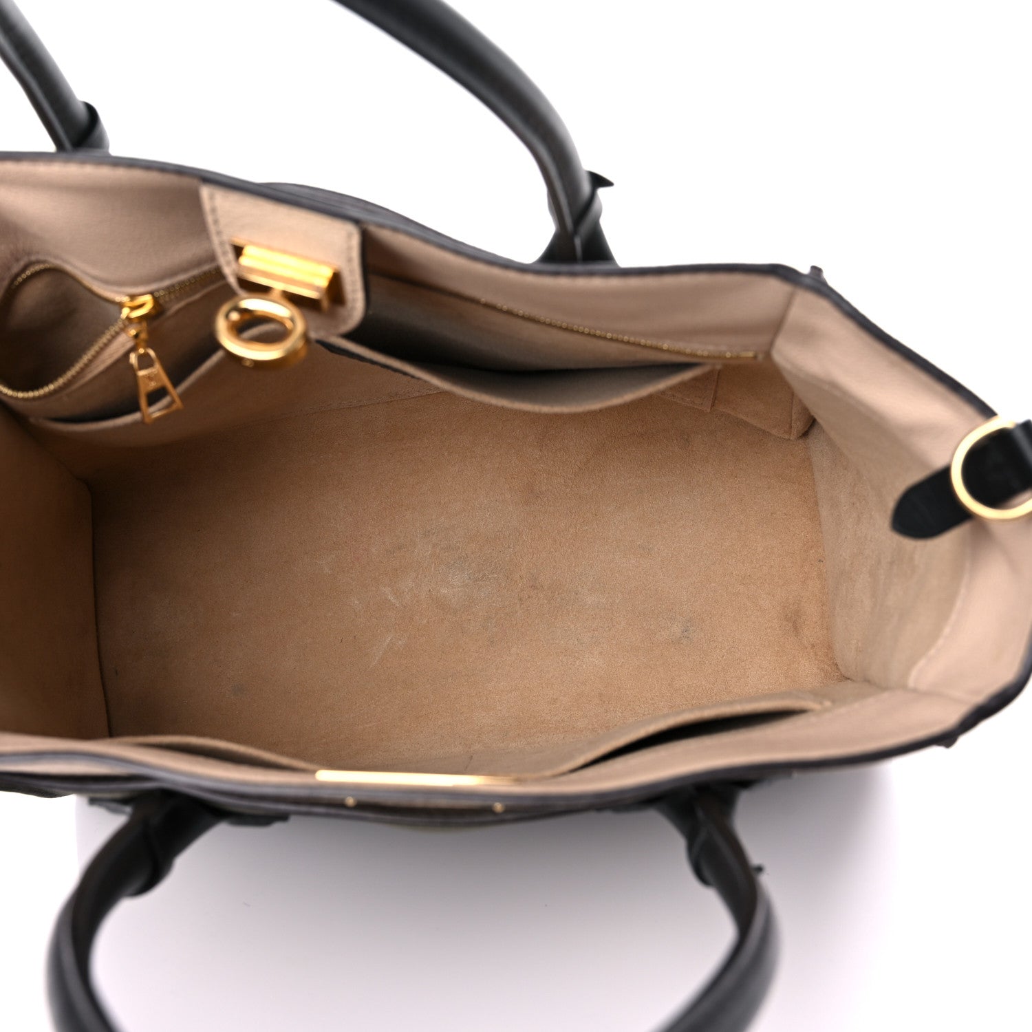 Louis Vuitton Calfskin Monogram On My Side MM Laurier Green Toffee Latte Beige 5 of 21