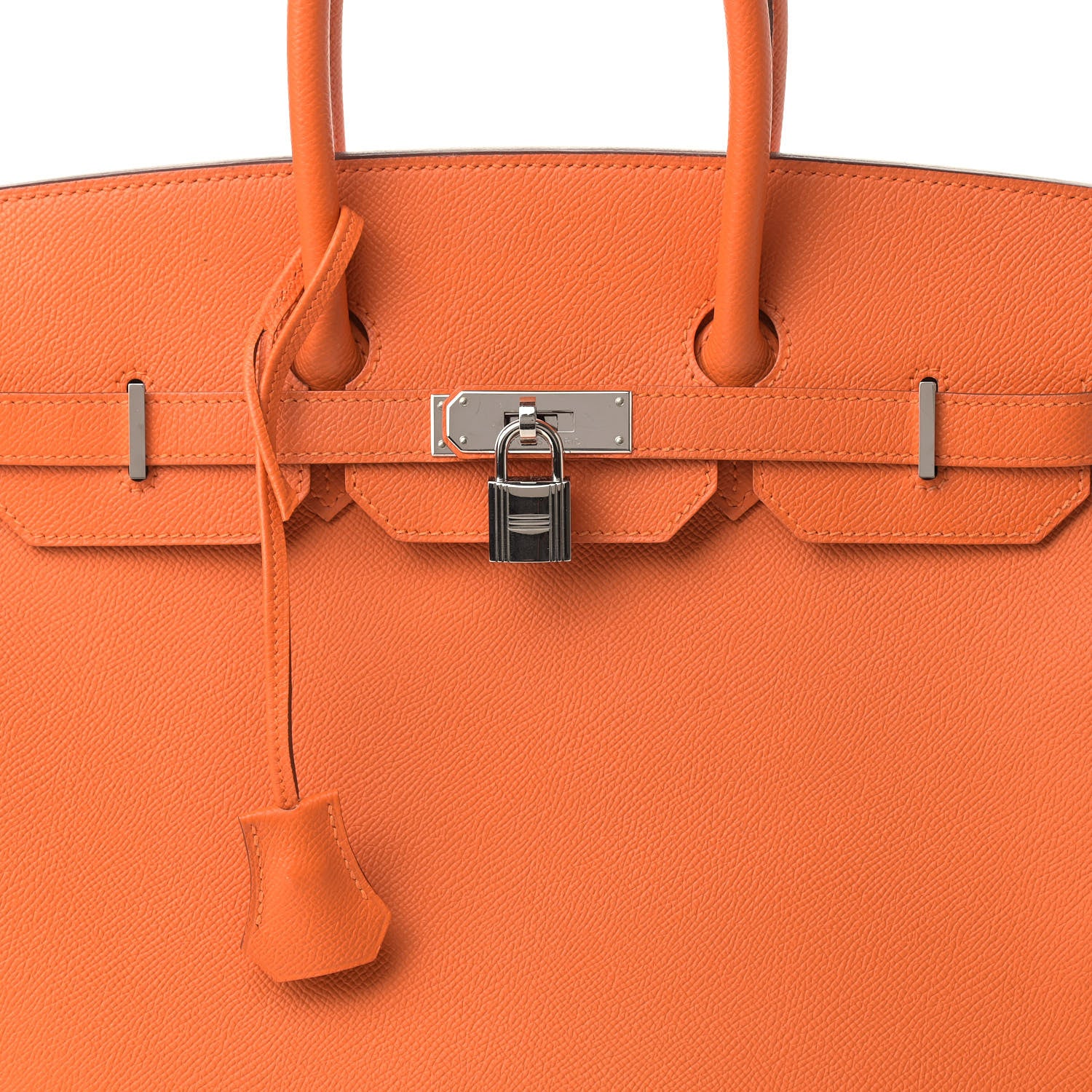 Hermes Epsom Birkin 35 Orange 7 of 21