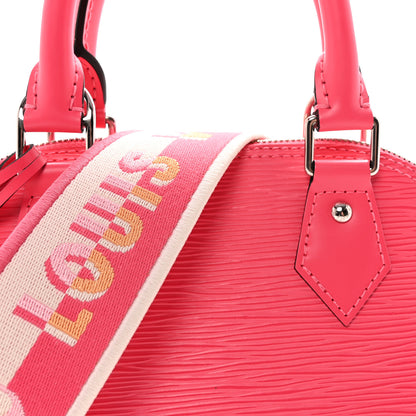 Louis Vuitton Epi Jacquard Alma BB Dragon Fruit 7 of 9