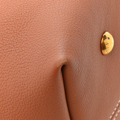 Louis Vuitton Grained Calfskin Low Key Hobo MM Cognac 11 of 14