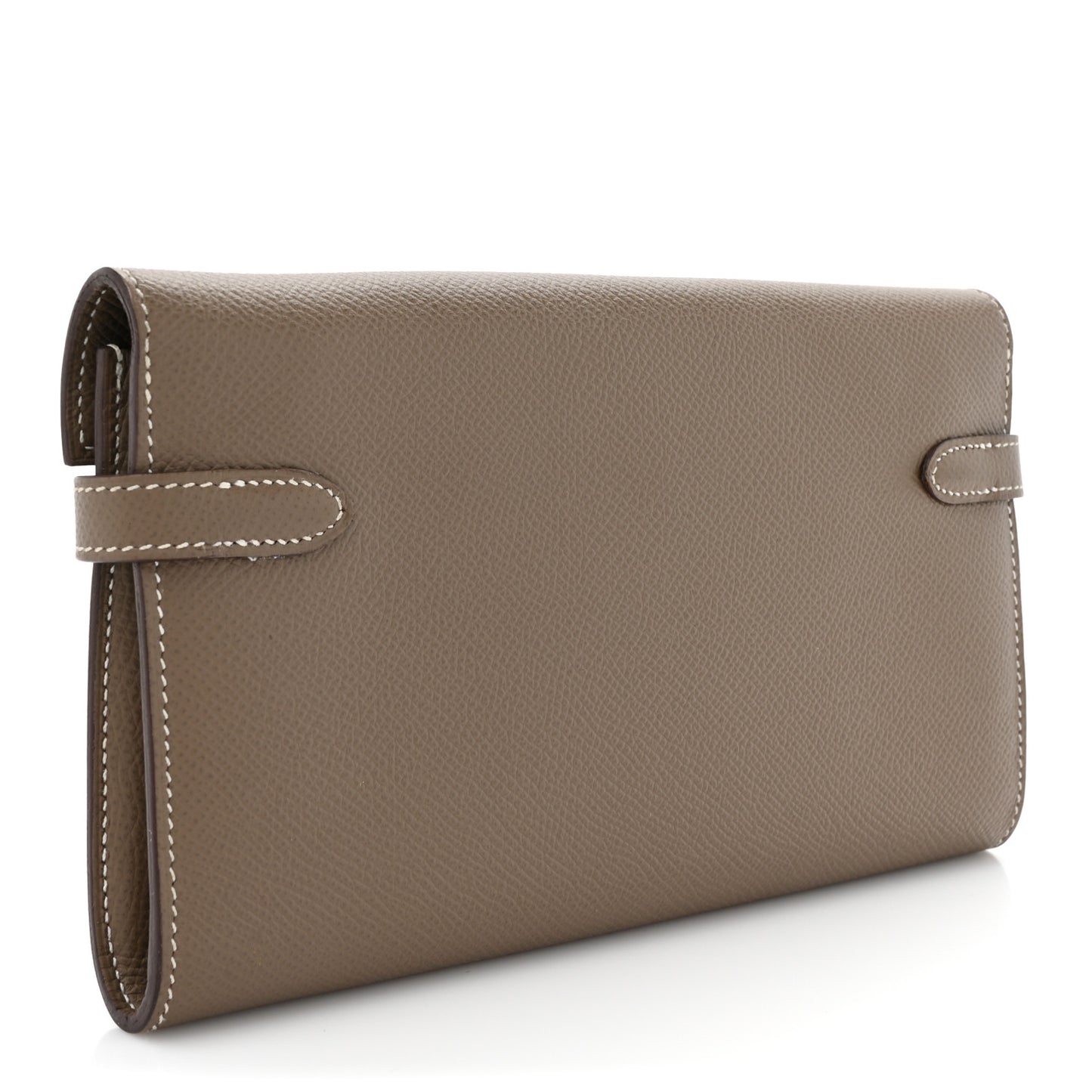 Epsom Kelly Longue Wallet Etoupe