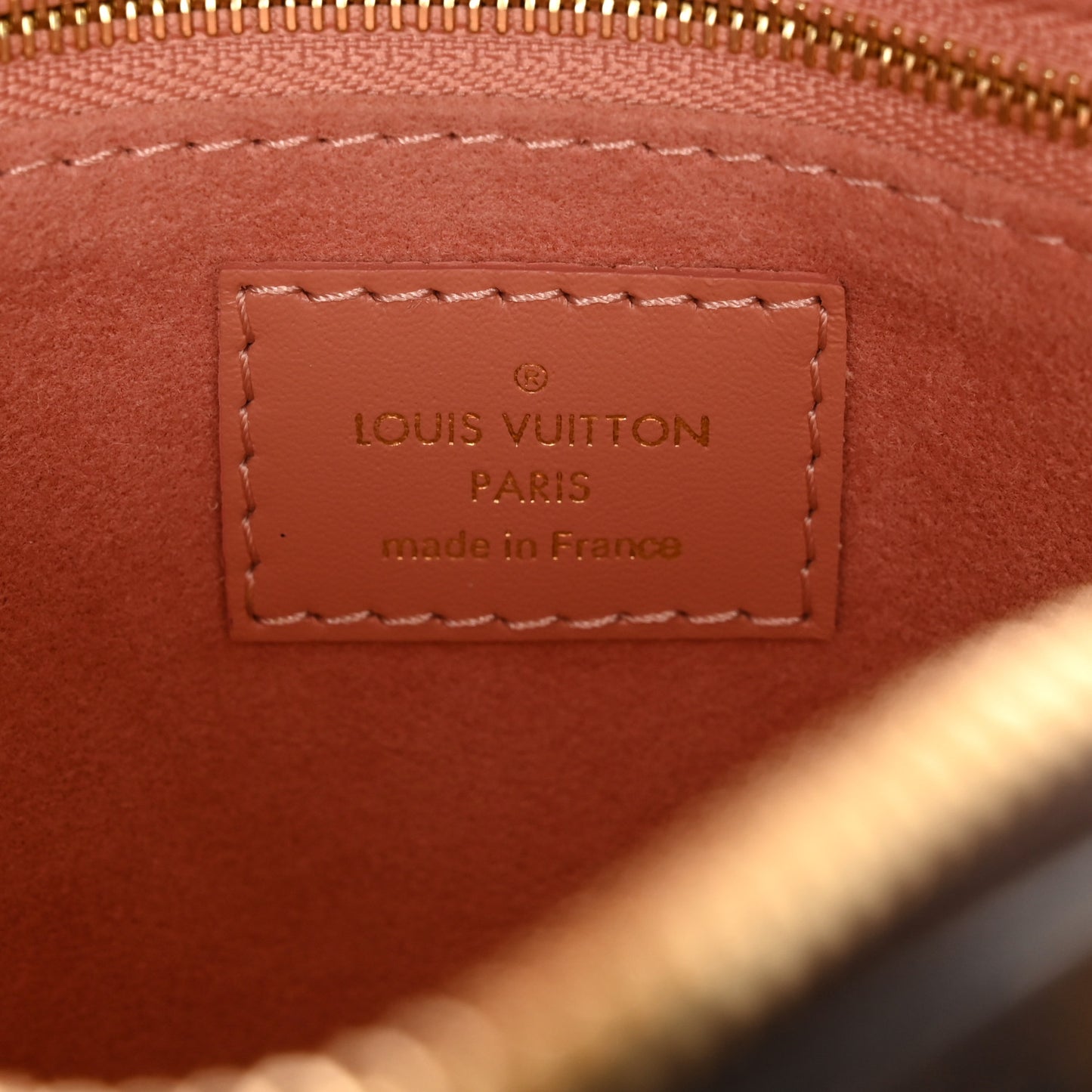 Monogram Petite Malle Souple Peach