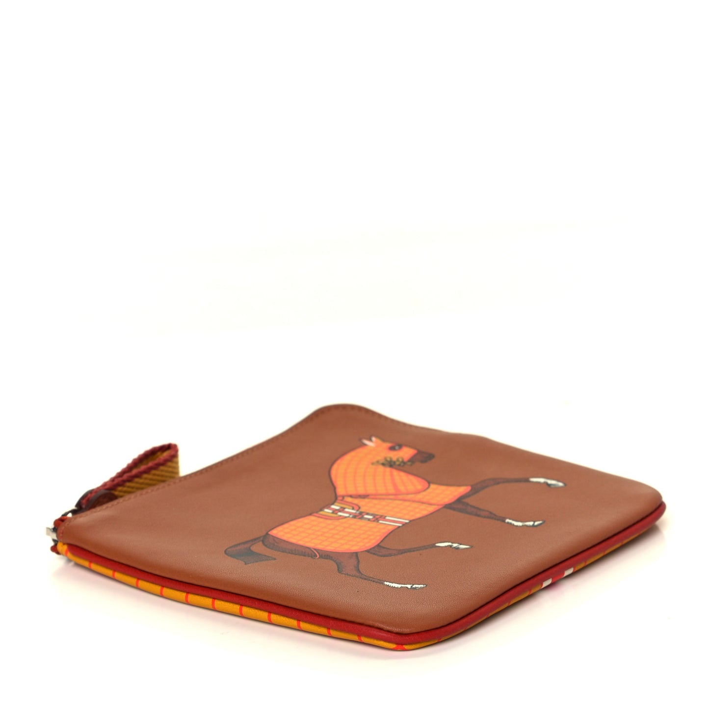 Swift Couverture Nouvelle Carre Pocket Pouch Gold Ambre