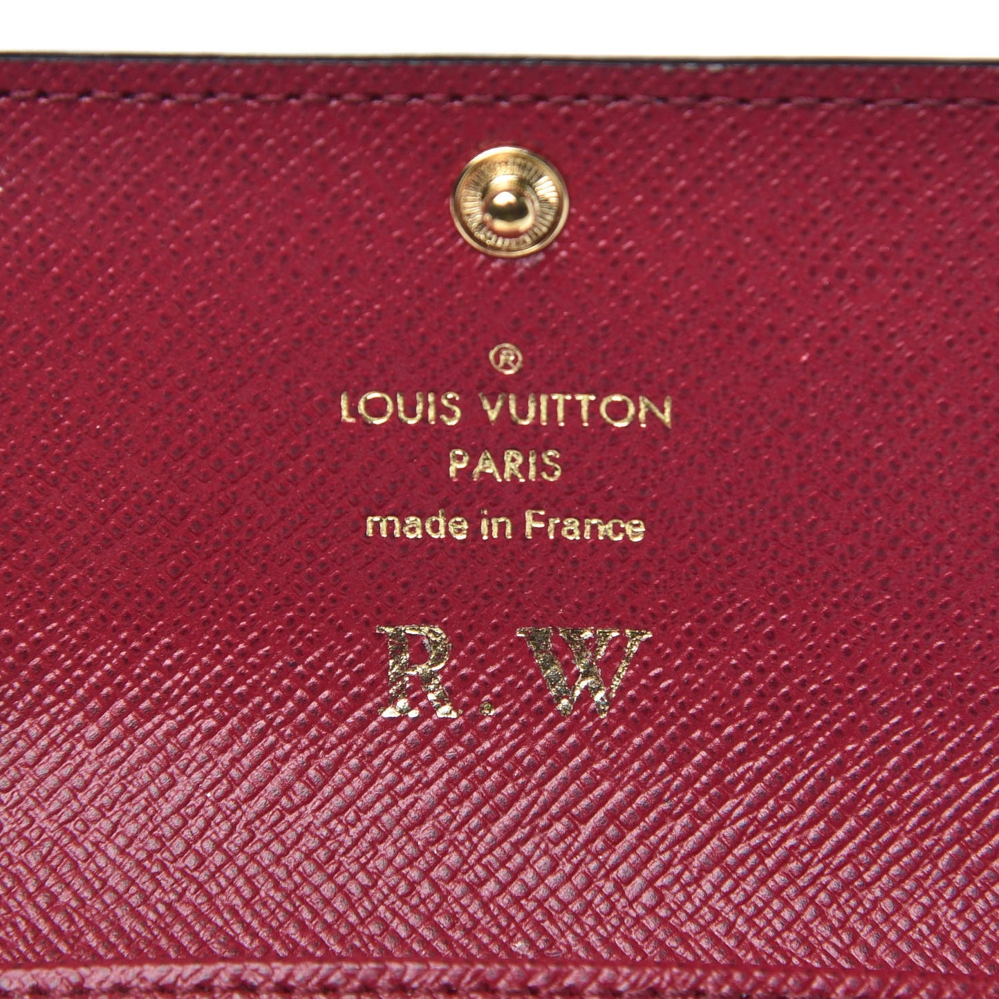 Monogram 6 Key Multicles Holder Fuchsia