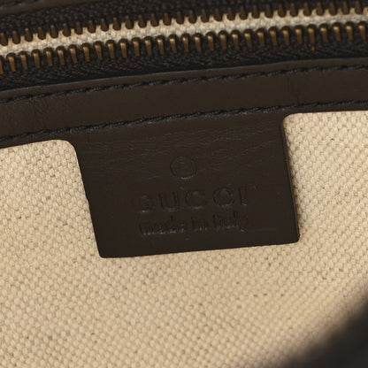 Gucci Monogram Small Scarlett Studded Interlocking G Hobo Dark Brown 6 of 11