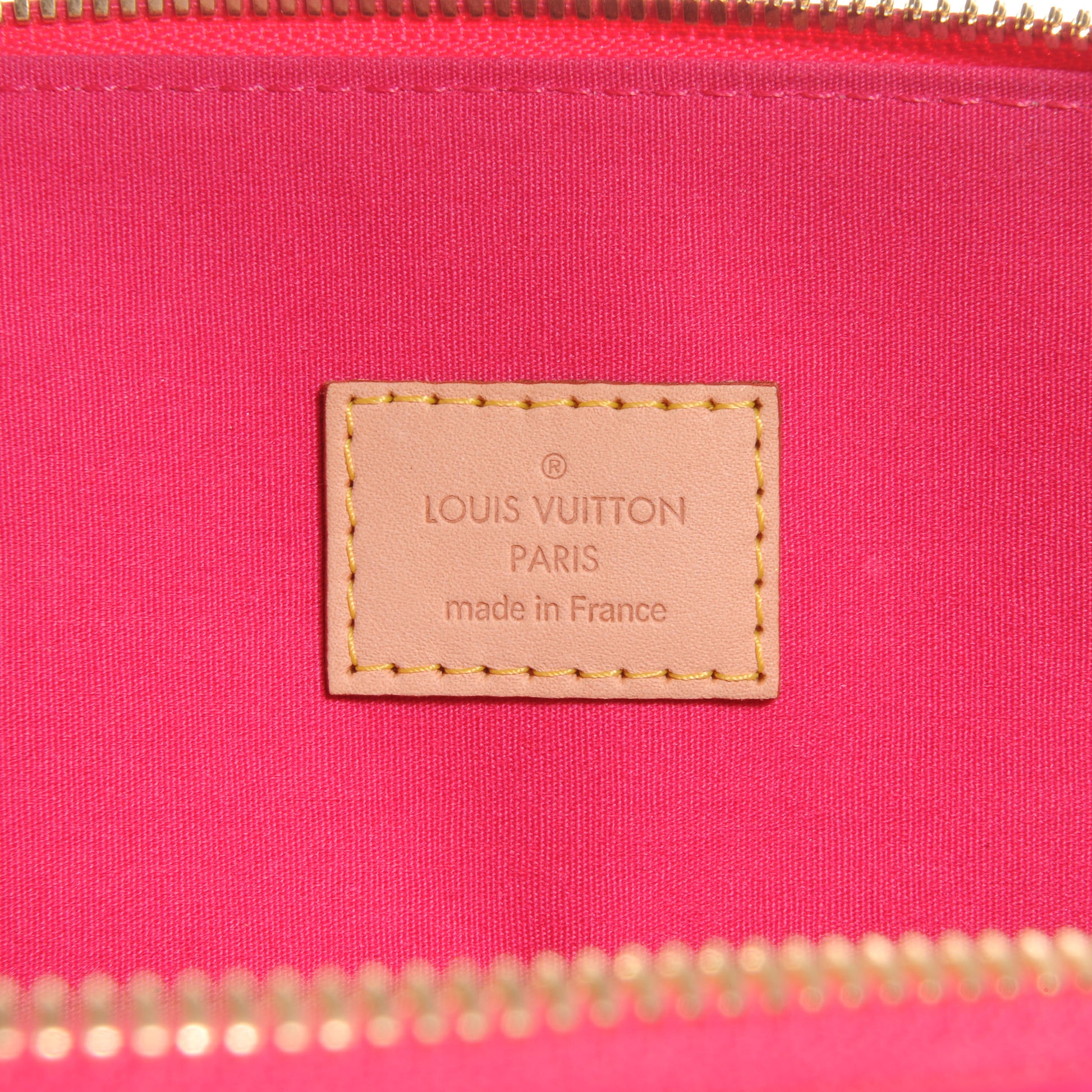 Louis Vuitton Vernis Roses Alma GM Rose Pop 6 of 7