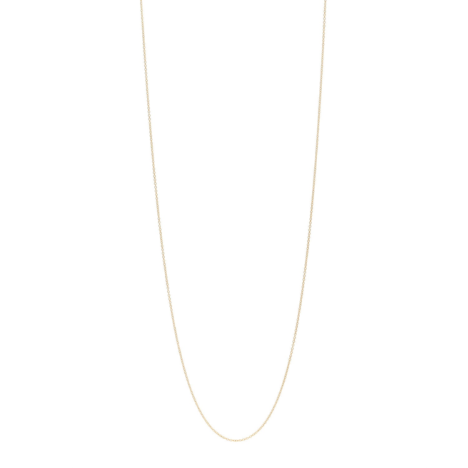 Tiffany 18K Yellow Gold Chain Necklace 24" 1 of 4