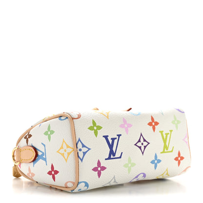 Louis Vuitton LV X TM Monogram Multicolor Nano Speedy White 4 of 11