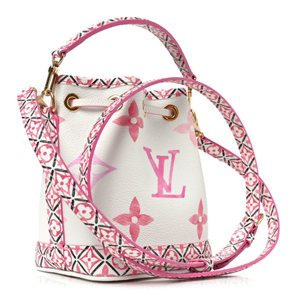 Louis Vuitton Monogram Giant By The Pool Nano Noe Rose 3 of 9