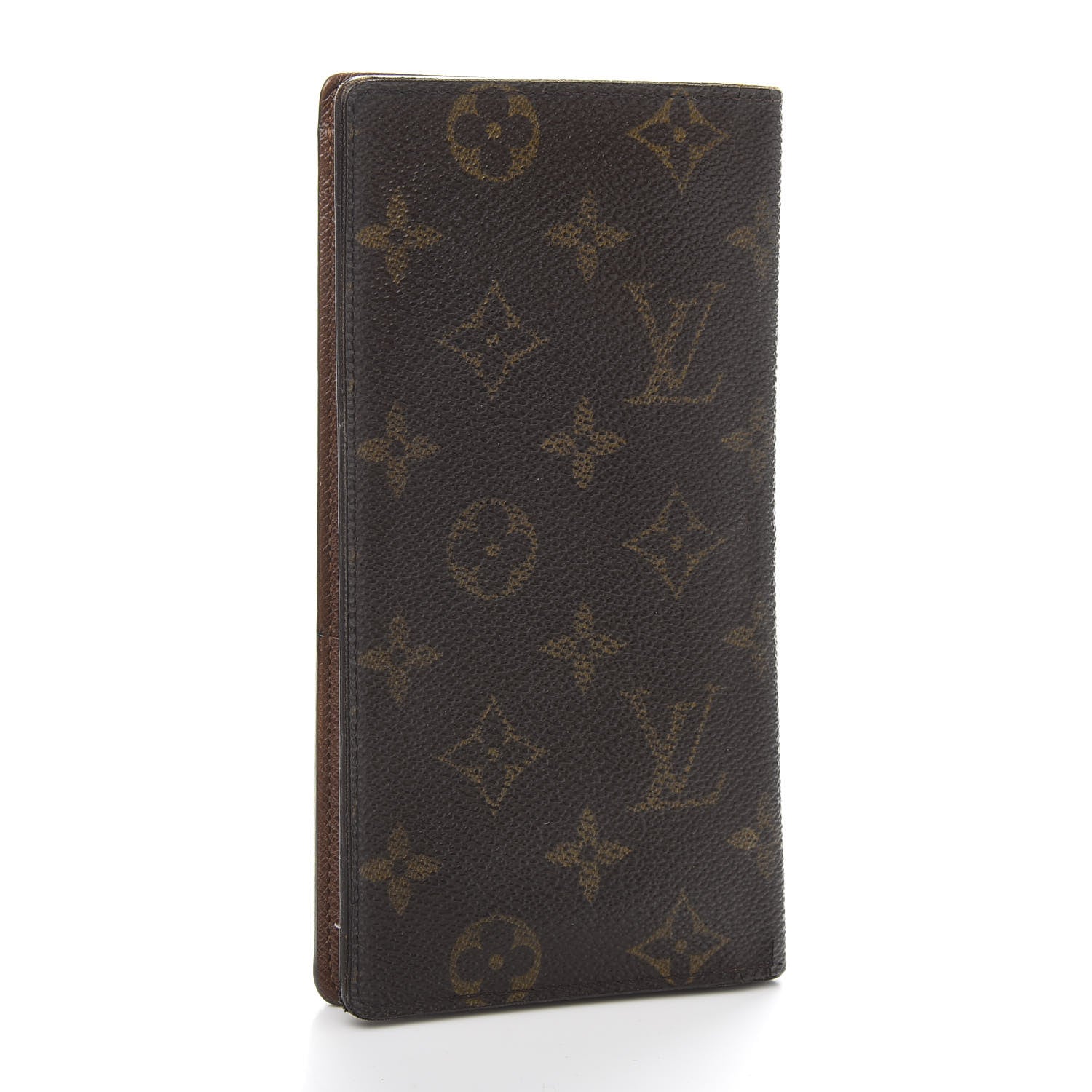 Louis Vuitton Monogram Porte Valeurs Checkbook Wallet 3 of 11