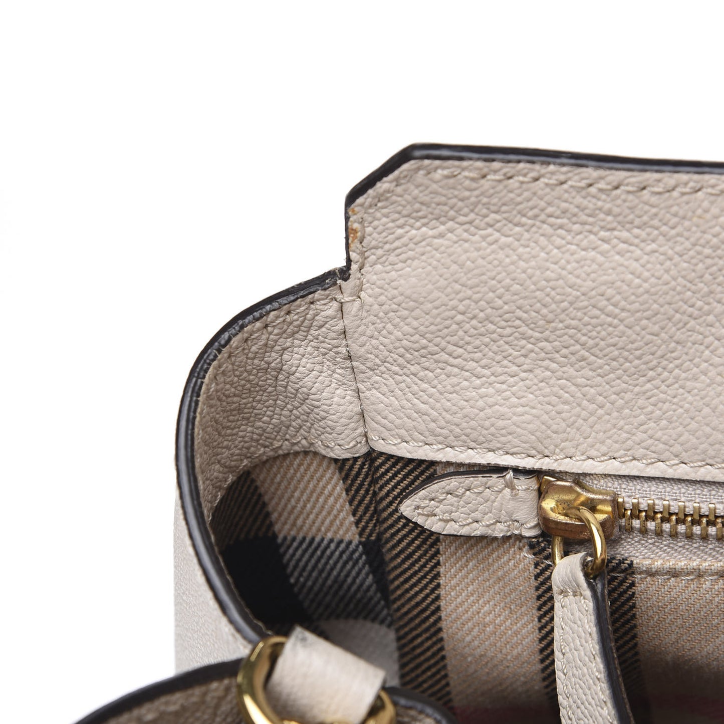 Soft Grain Calfskin Medium Buckle Tote Limestone