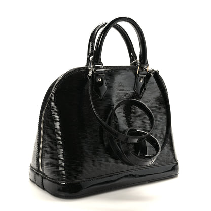 Louis Vuitton Electric Epi Alma MM Black 3 of 8
