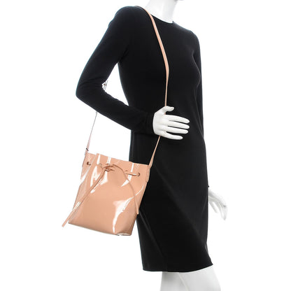 Mansur Gavriel Patent Calfskin Mini Bucket Rosa 2 of 7