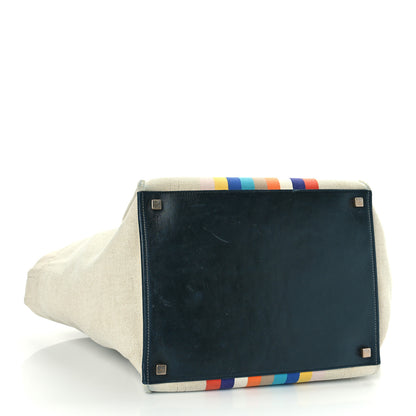 Celine Cotton Canvas Medium Phantom Luggage Multicolor 4 of 13