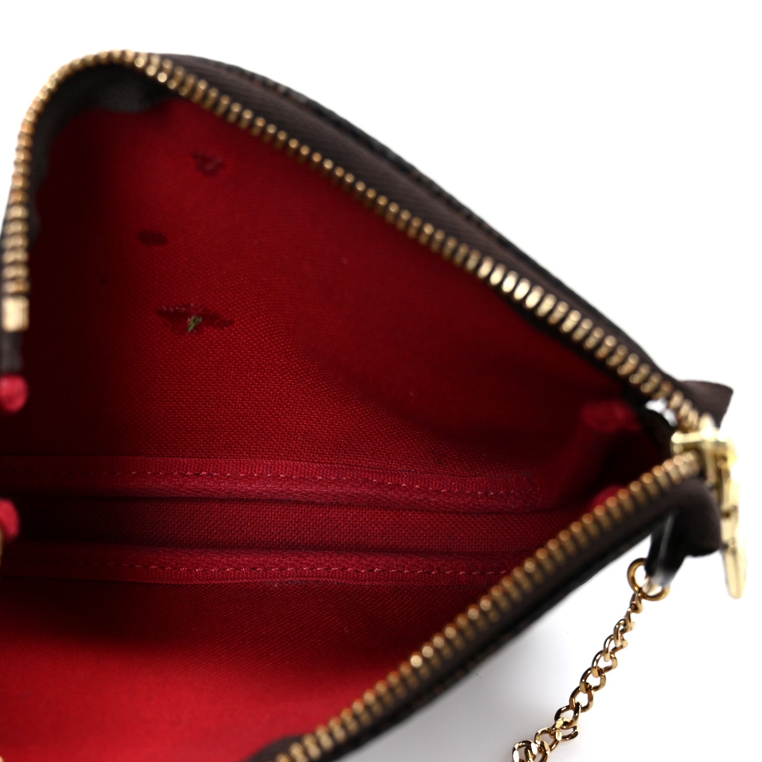Louis Vuitton Damier Ebene Mini Pochette Accessories 5 of 11