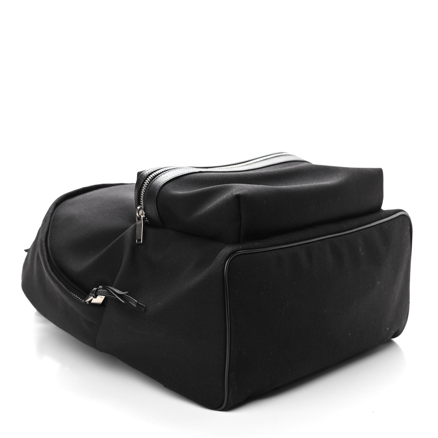 Saint Laurent Canvas City Backpack Black 4 of 11