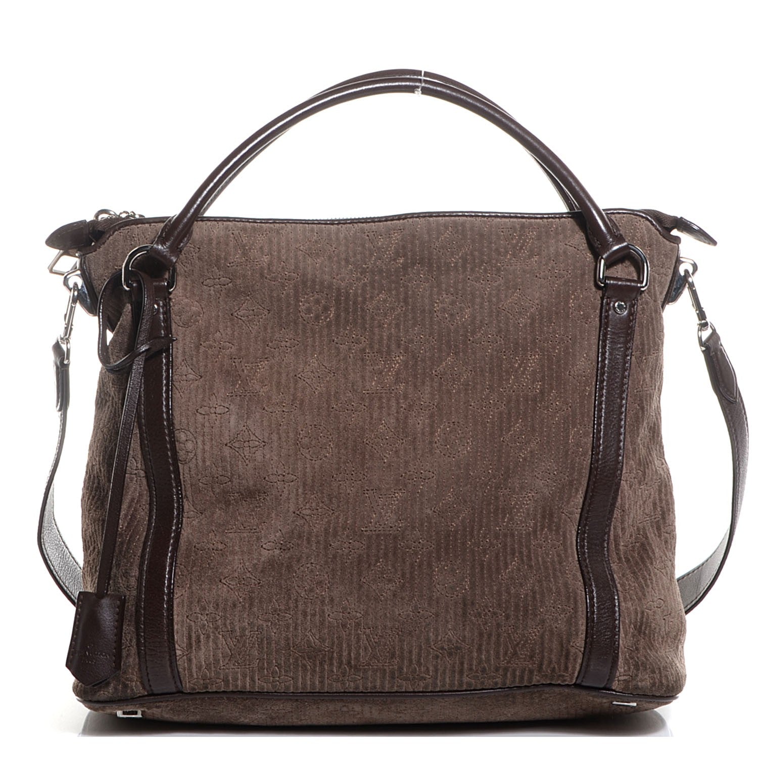 Louis Vuitton Monogram Suede Antheia IXIA PM BBrown 1 of 7