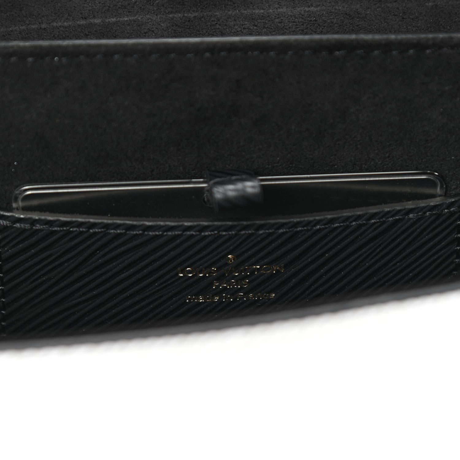 Louis Vuitton Epi Tortoiseshell Twist Shoulder Bag MM Black White 6 of 6