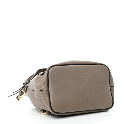 Chloe Suede Calfskin Small Faye Backpack Motty Grey 3 of 4