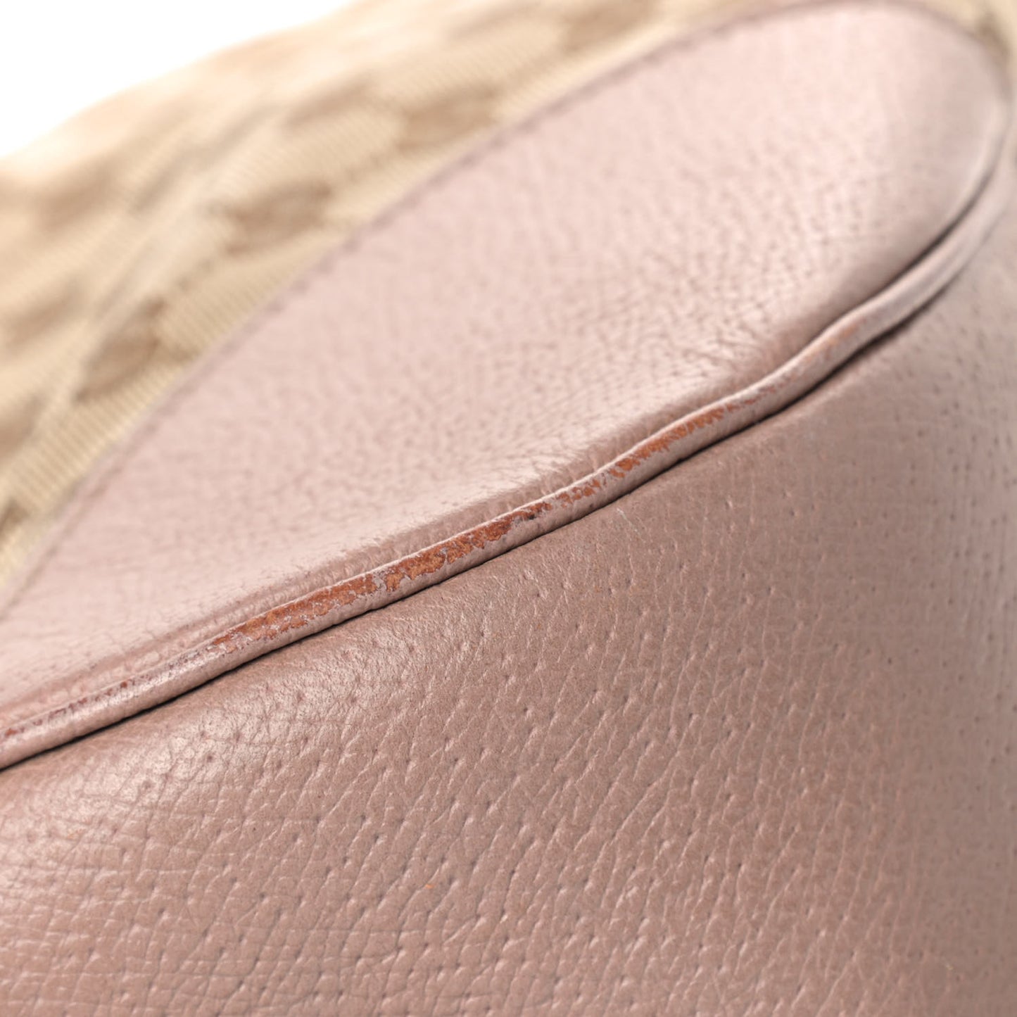Monogram Large Bree Hobo Beige Soft Pink