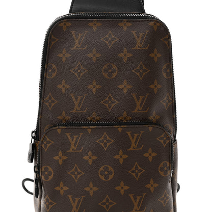 Louis Vuitton Monogram Macassar Avenue Sling Bag 7 of 11