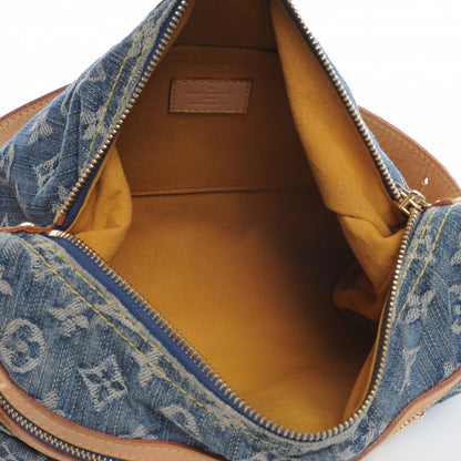 Louis Vuitton Monogram Denim Baggy PM Blue 5 of 7