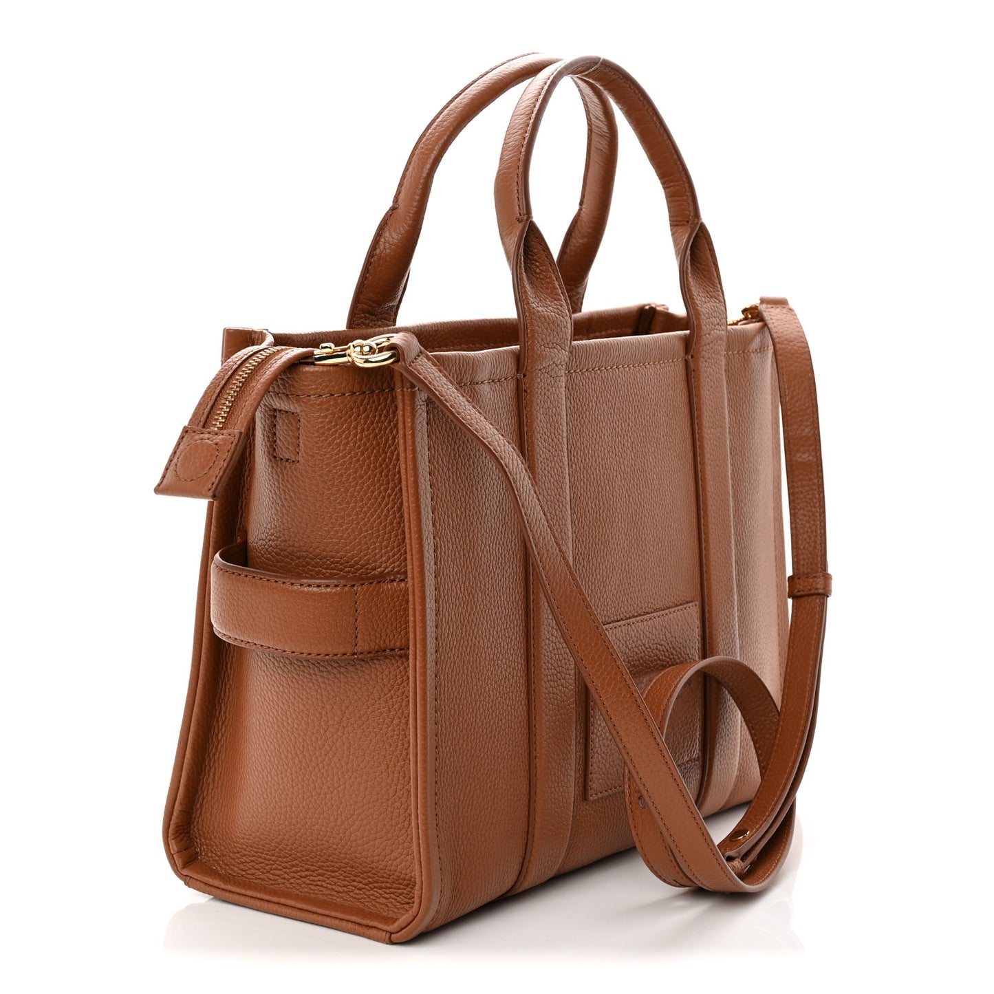 Grained Calfskin Medium The Tote Bag Argan Oil