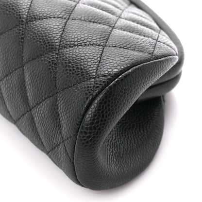 Chanel Caviar Quilted Timeless Clutch Black 10 of 11
