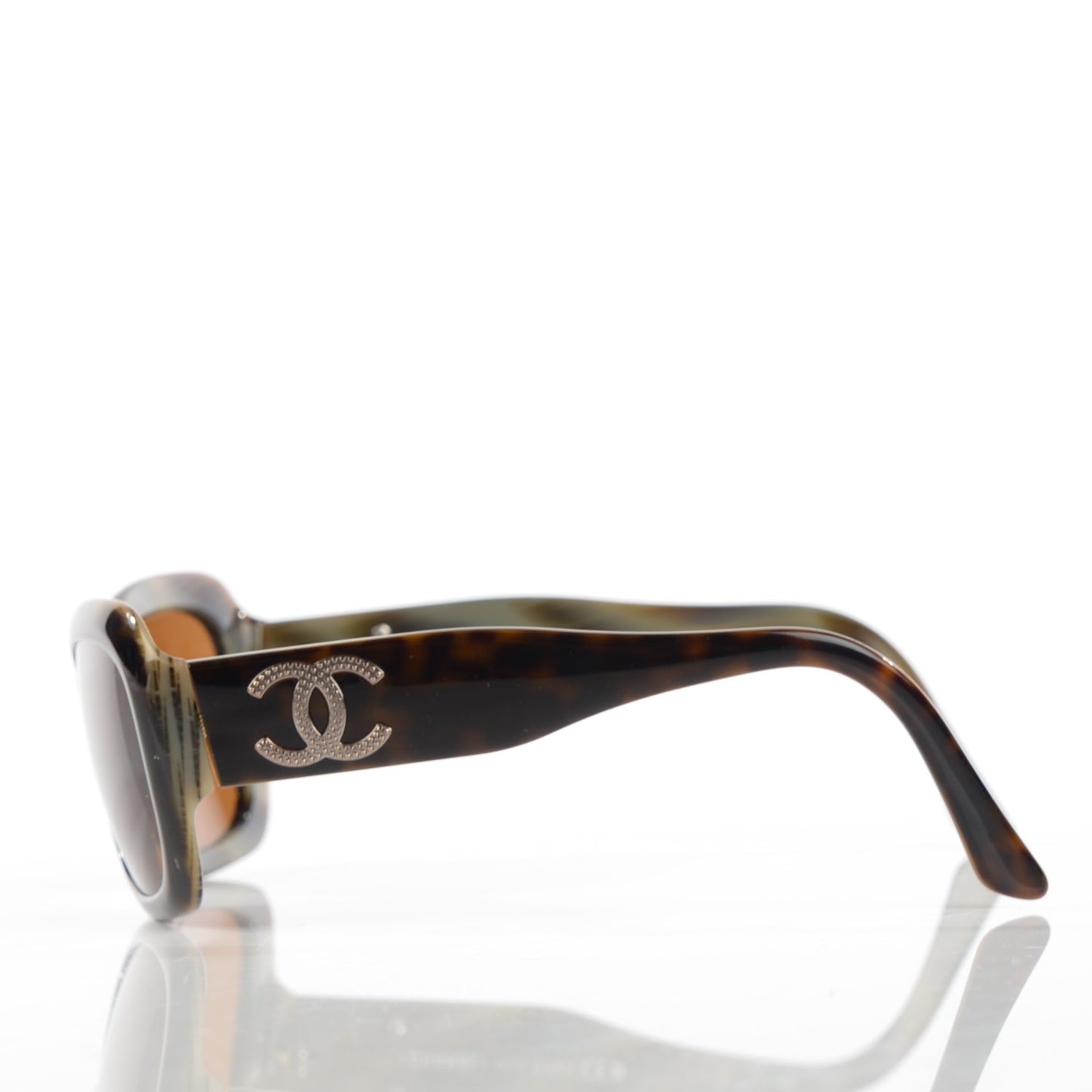 Studded CC Sunglasses 5102 Tortoise