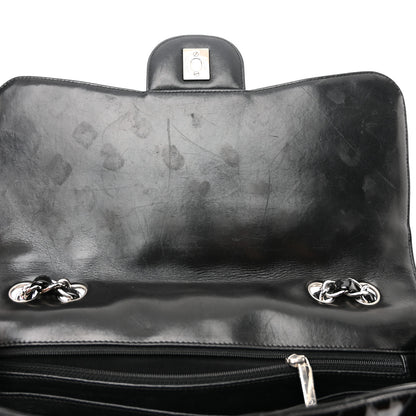 Chanel Patent Quilted Jumbo Single Flap Black 11 of 12