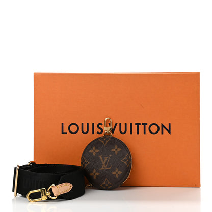 Louis Vuitton Monogram Multi Pochette Accessories Bandouliere Shoulder Strap Black 6 of 6