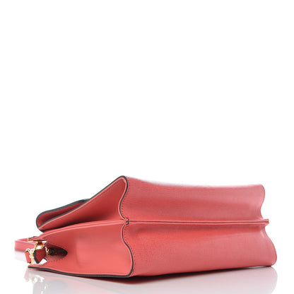 Fendi Vitello Elite Flamingo Demi Jour Shoulder Bag Rosa Exstasy 3 of 10