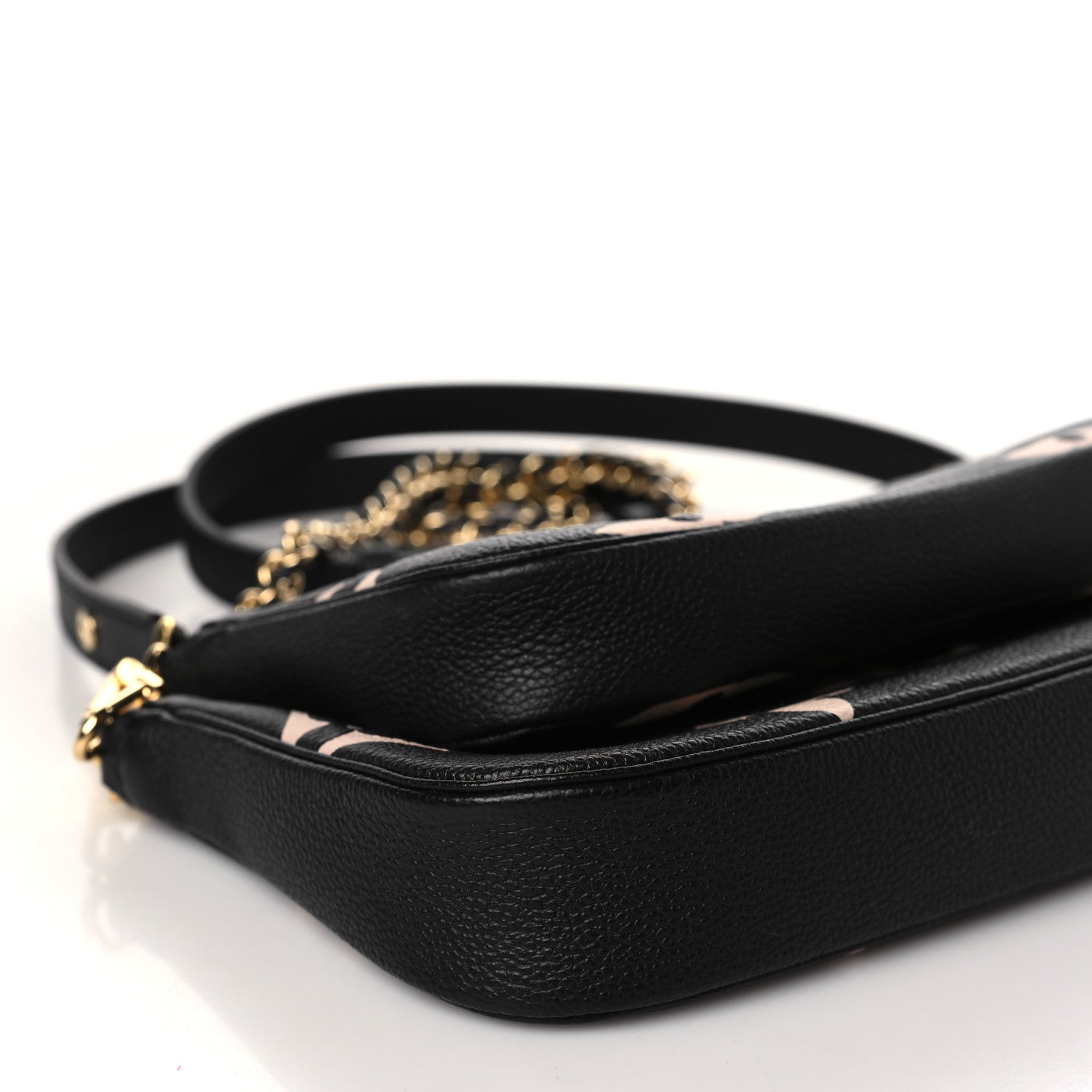 Louis Vuitton Empreinte Monogram Giant Multi Pochette Accessories Black Beige 8 of 9