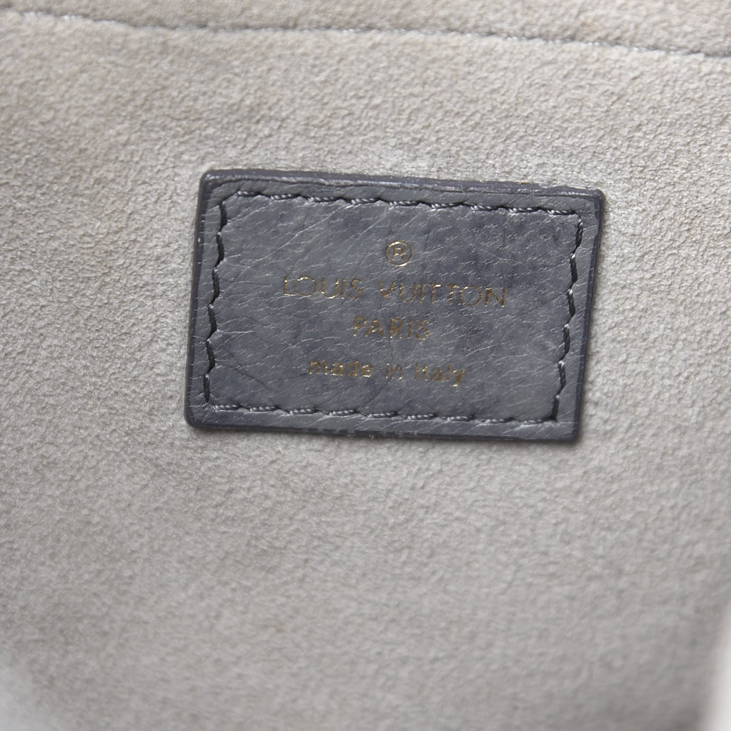Louis Vuitton Lambskin Olympe Nimbus PM Anthracite 6 of 17
