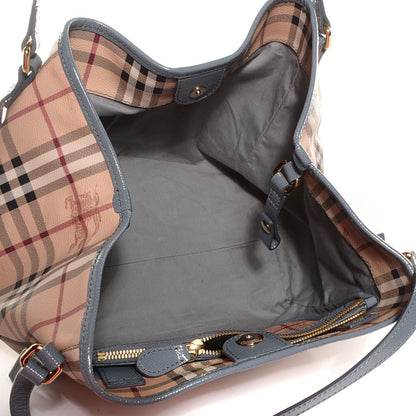 Burberry Haymarket Check Small Canterbury Tote Storm Grey 5 of 10