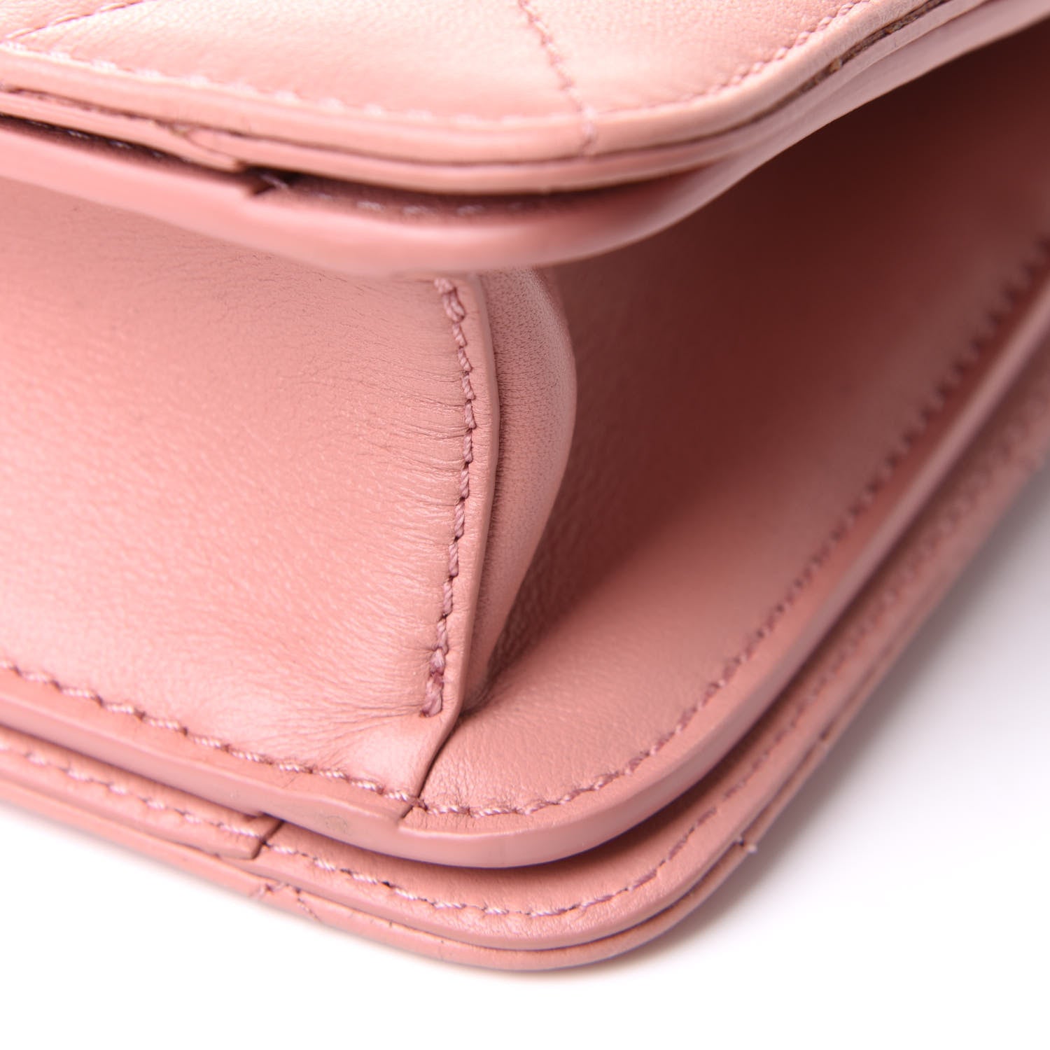 Chanel Calfskin Quilted Coco Lady Flap Dark Pink 10 of 11