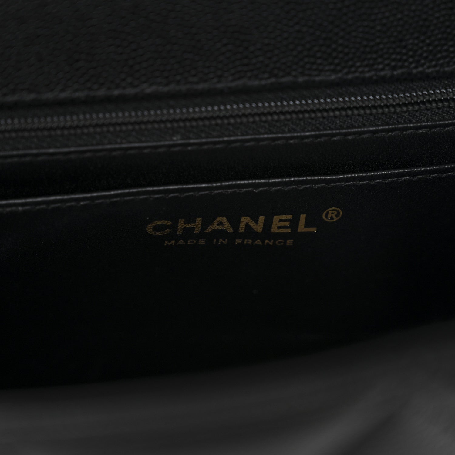 Chanel Caviar Quilted Medium Retro Twist Top Handle Flap Black 6 of 14