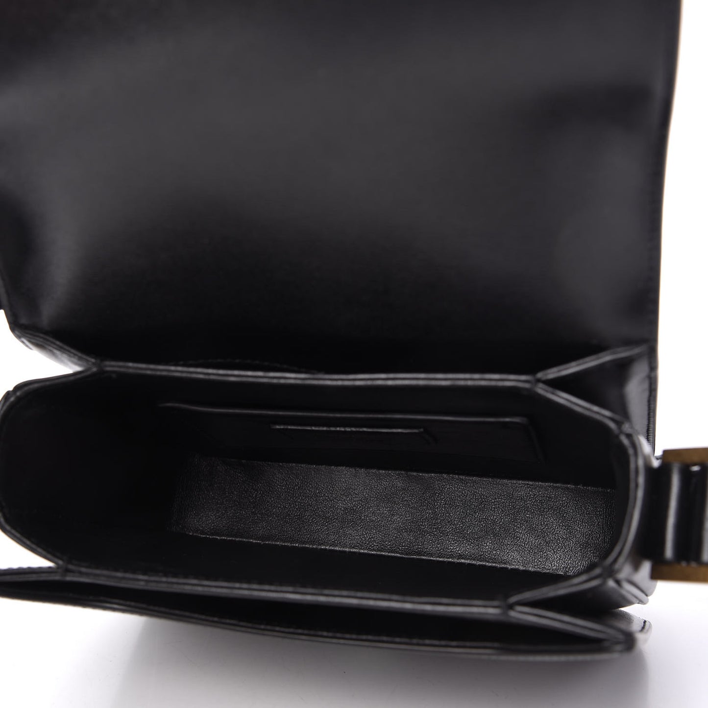 Calfskin Le 61 Shoulder Bag Black