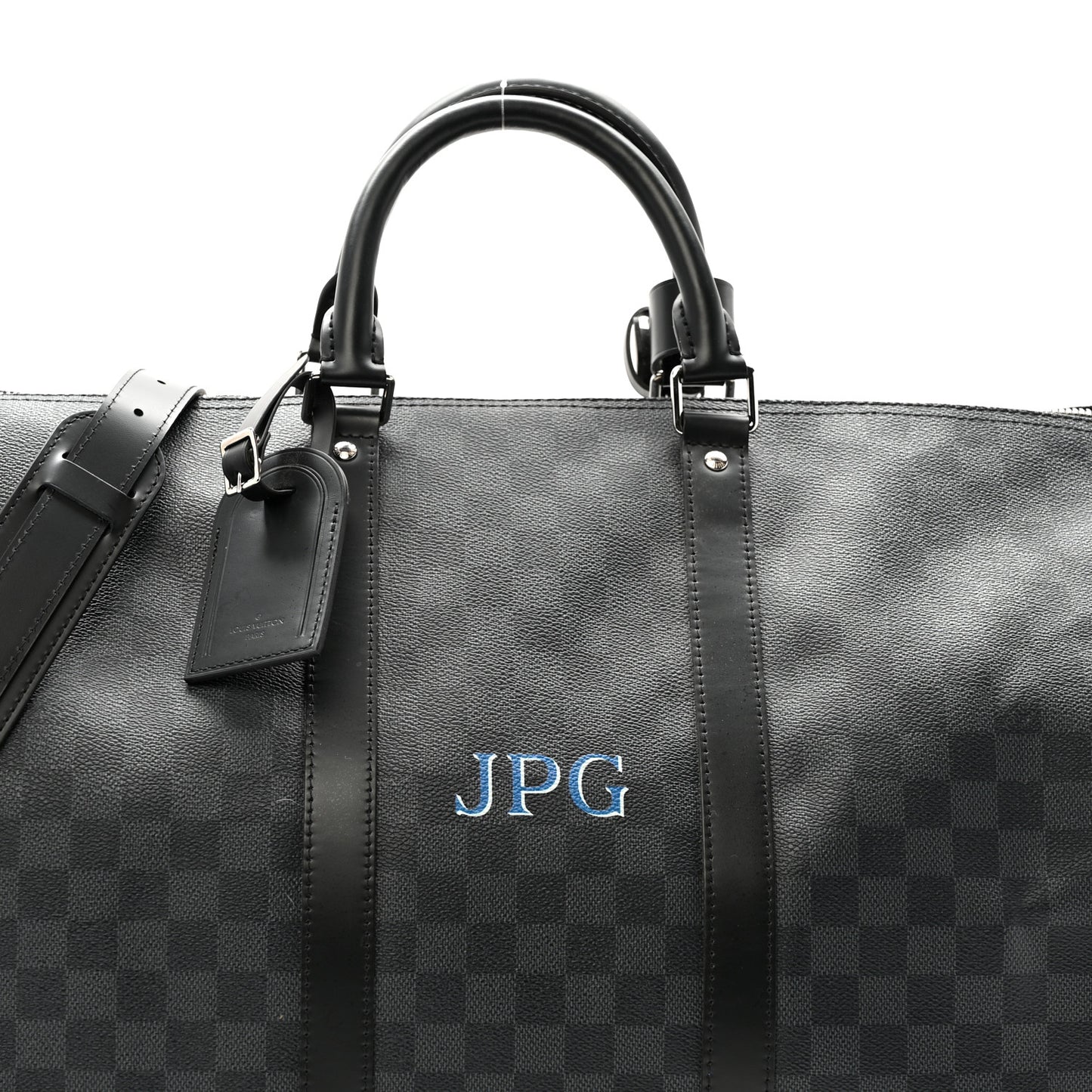 Damier Graphite My LV Heritage Keepall Bandouliere 55