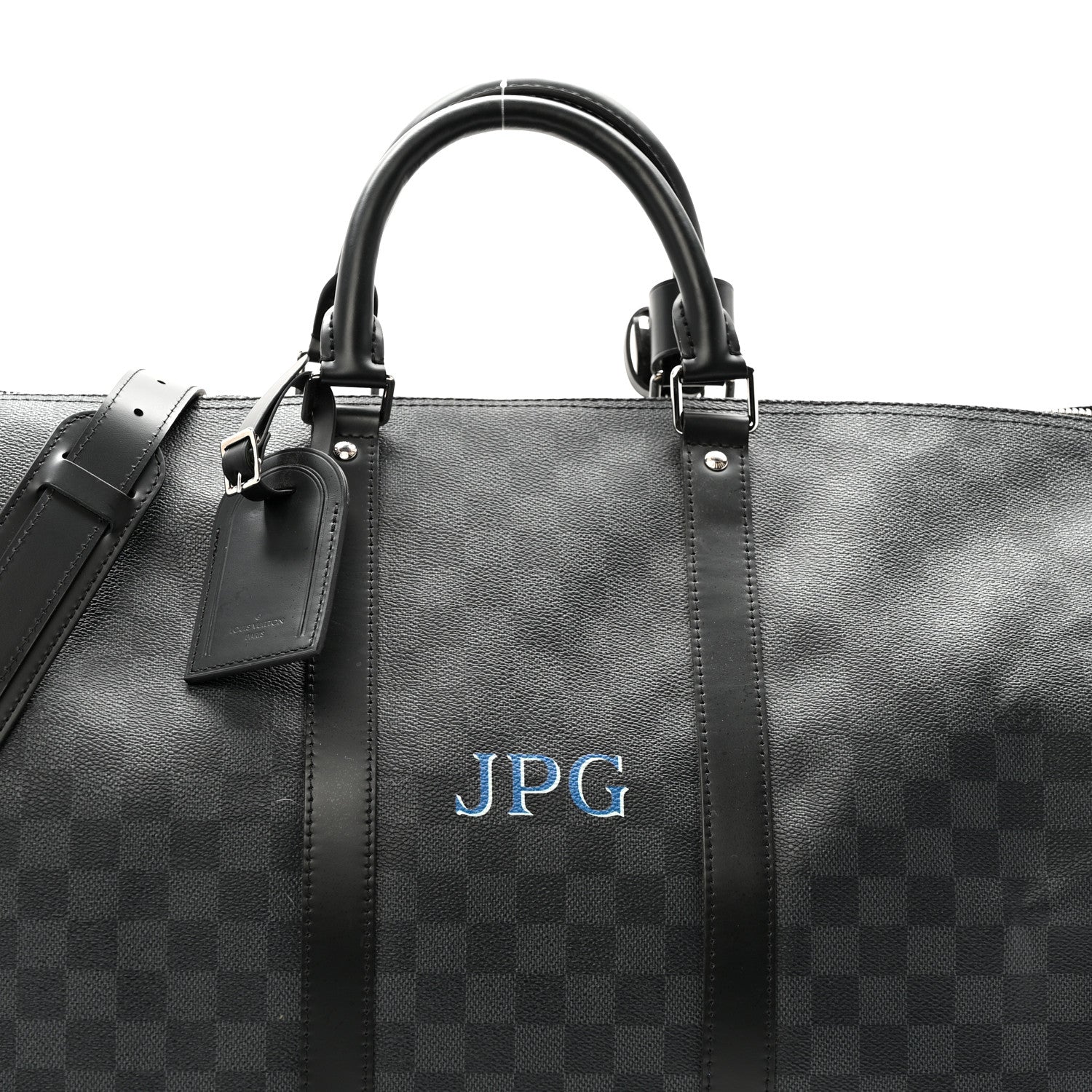 Louis Vuitton Damier Graphite My LV Heritage Keepall Bandouliere 55 13 of 20