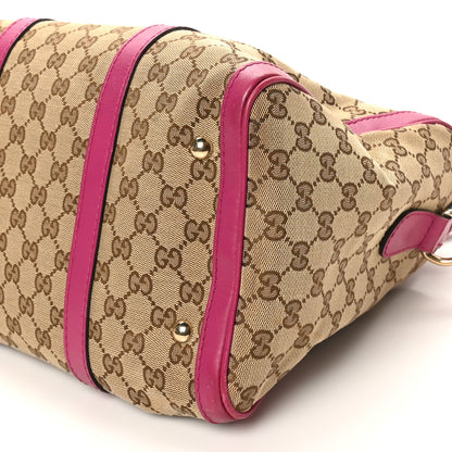 Gucci Monogram Medium Joy Boston Pink 10 of 11