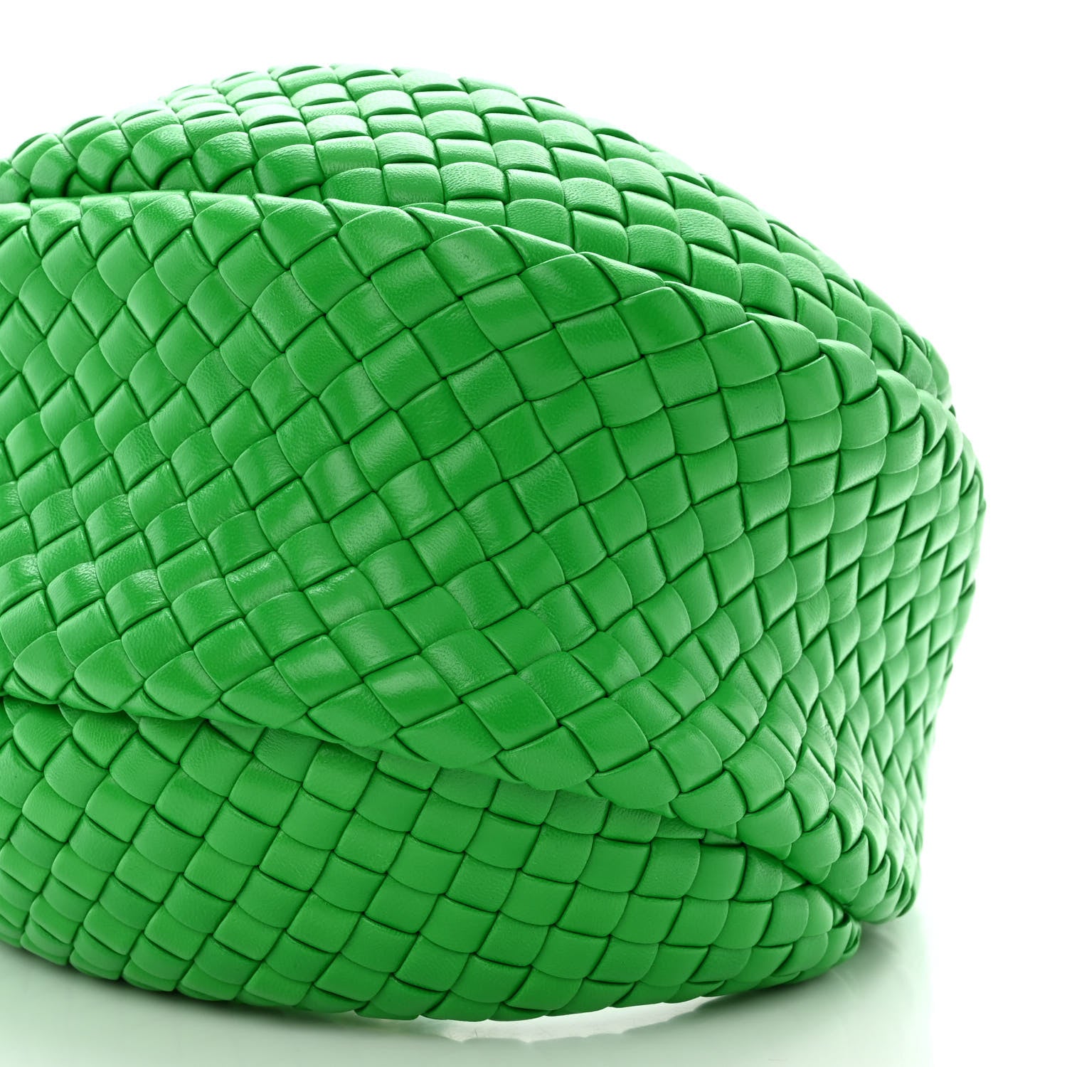 Bottega Veneta Rubber Intreccio Padded Mini Jodie Parakeet 9 of 9