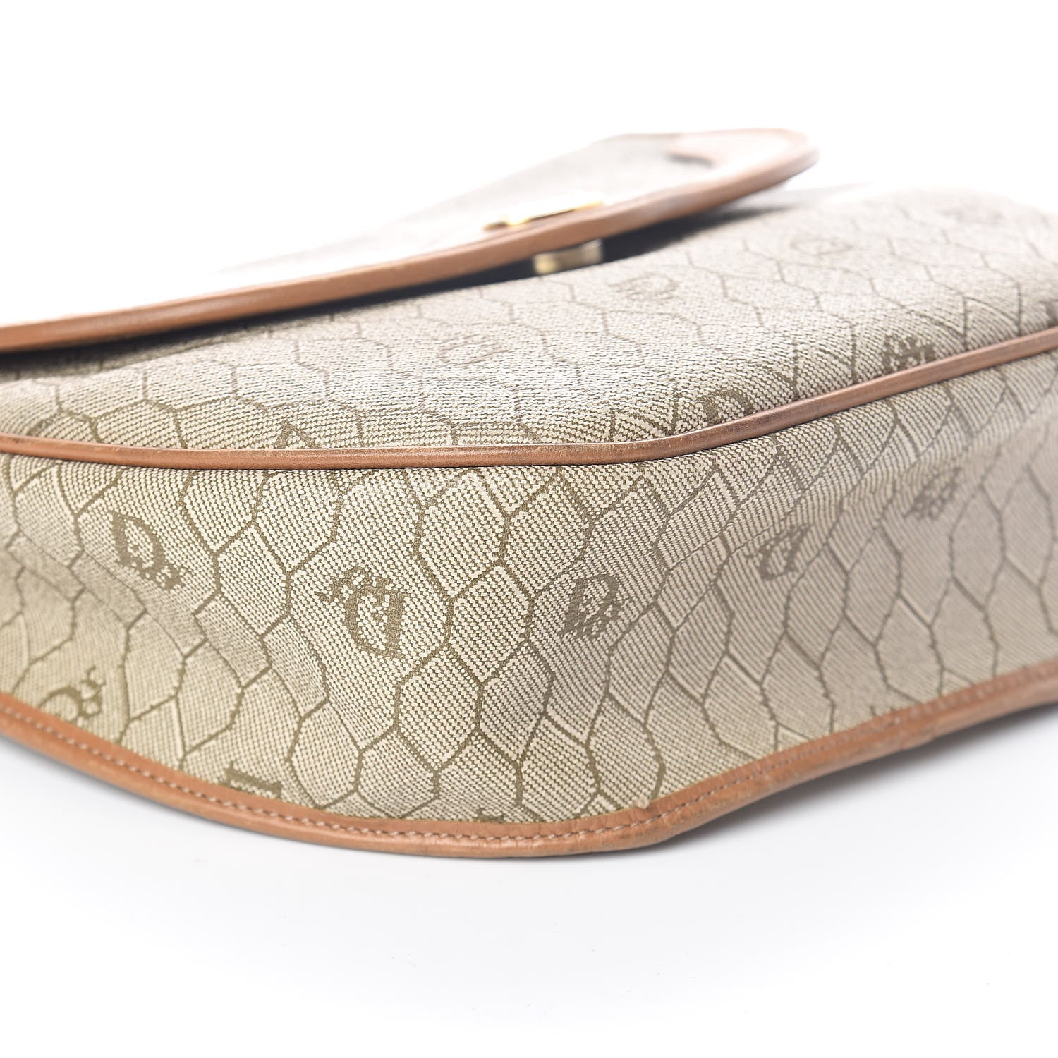 Christian Dior Monogram Flap Messenger Brown 8 of 9
